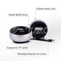 Portable Bluetooth Speaker With Micro US