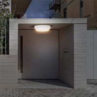 LED venkovní osvětlení kulaté, 20W, 1500lm, 4000K, IP54, 20cm SOLIGHT WO750