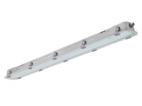 Průmyslové kovové LED svítidlo PERUN SLIM 1.4ft 6400/840 DALI 3F 38W IP65 129cm