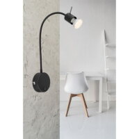 Nástěnné svítidlo MILLY černá 1xGU10, max. 35W 230V GLOBO 57310B