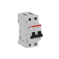 S202M-C2UC Jistič 2P 2A char. C ABB 2CDS272061R0024
