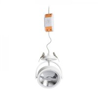 KELLY LED DIMM polozápustná bílá 230V LED 12W 24° 3000K RENDL R12637