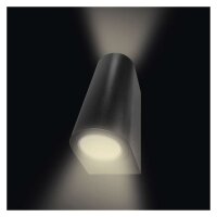 LED zahradní nástěnné svítidlo OCULUS, 8,8x6,7x15,3 cm, 2xGU10, 35W EMOS ZGF020P