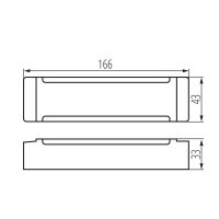 Elektronický napěťový transformátor TRETO IP67 24V 100W KANLUX 39517