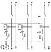 Předávací modul UM-D37M/DS/FU/DI120V/C300/R IM PHOENIX CONTACT 2905866