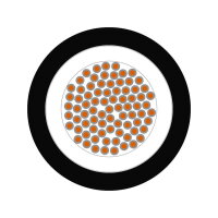 Solární kabel ÖLFLEX SOLAR H1 BUR 1X6 RD LAPP 38115814