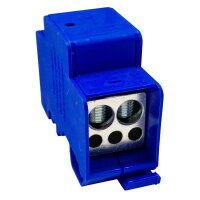 Distribuční blok DTB 120/2x50+3x16 modrý ELEKTRO BEČOV UB12050.12