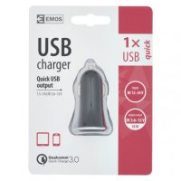 Univerzální USB adaptér do auta 3A (18W) max. EMOS V0215