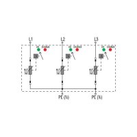 Přepěťová ochrana VPU AC II 3 300/50 WEIDMÜLLER 2591160000