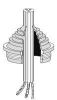 Stupňové vývodky IP55, M 32 HENSEL STM 32