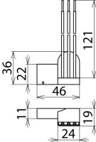 Svodič přepětí DEHNflex A pro elektroinstalace 924389