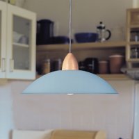 Lustr Modern Compolux 915050/04 1x60 W světle modrá