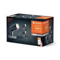 Bodové svítidlo LEDVANCE Smart+ Garden Spot Multicolor 3 Spot