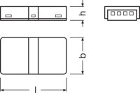 Konektor pro RGBW LED pásky LEDVANCE LED Strips -CSD/P5/P