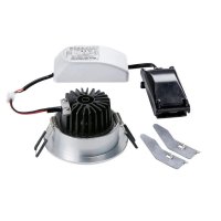 Sada NEW TRIA 68 LED DL ROUND kartáčovaný hliník 9 W 38° 3000K SLV 114386