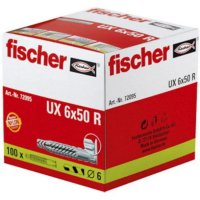 Hmoždinka dlouhá s límečkem UX 6 L R FISCHER 72095