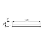 Svítidlo LED AKVO IP44 15W-NW-W KANLUX 36659