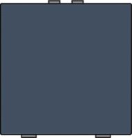 NHC 1násobný ovladač-ALU STEEL GREY NIKO 220-51001