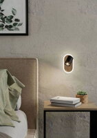 Bodové svítidlo RIMBOCCHI LED dřevo/černá 7W IP20 EGLO 901631