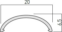 DISPERSOR FROSTED POLYCARBONATE DIFFUSER