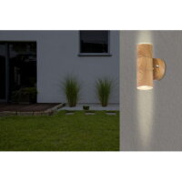 Venkovní svítidlo JAICY imitace dřeva 2xGU10, max. 35W 230V GLOBO 3201W-2