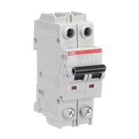 S202MR-K20 jistič char. K Icu: 10kA 20A 2p UL 1077 ABB 2CDS272437R0487