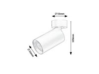 YORLI bílá GU10 1x MAX 7W IP20