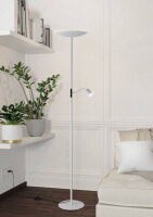 Stojací svítidlo na čtení CONIVARINO LED 30,5W IP20 bílá EGLO 901978