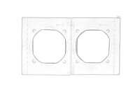 Sada těsnění IP44 pro rámečky 2-násobné  Simon54 Nature KONTAKT SIMON DUN2