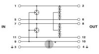 Zásuvný svodič pro přepěťovou ochranu PT 4-24DC-ST PHOENIX CONTACT 2839240
