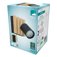 WL/DL/1 GU10 SCHWARZ/HOLZ/FILZ CEMBRANO