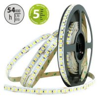 LED pásek SMD5050 WW, 120LED/m, 28,8W/m, 2160lm/m, IP20, DC 24V, 12mm, 50m