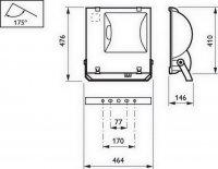 Philips Reflektor RVP351 HPI-TP400W K IC A