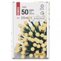 50LED XMAS CHERRY 2,5M IP20 WW