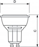 Philips Žárovka MASTER LEDspotMV D 4-35W GU10 927 40D