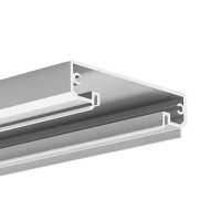 LED hliníkový profil KLUŚ TESPO stříbrná 1m /18020_1m/ ALUMIA A18020A_1