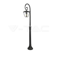 Pole Lamp 1XE27 1365mm IP44 Black,  VT-7