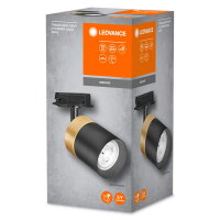 Lištové bodové svítidlo LEDVANCE TRACKLIGHT SPOT CYLINDER GOLD GU10 BLACK