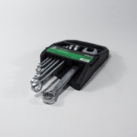 Sada očkoplochých klíčů 6-17 mm 6 dílů matný chrom GK TOOLS P16141