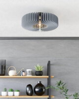 Stropní svítidlo PALOMBAIA E27 černá/šedá 1X40W IP20 EGLO 900832