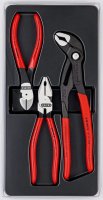 Sada silových kleští 1x 02 01 180, 1x 87 01 250, 1x 74 01 160 KNIPEX 00 20 10