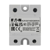 HLR125/1H(DC)600V/S Polovodičové relé 1-pól Un=600V AC Io=125A 4-32V DC I2t