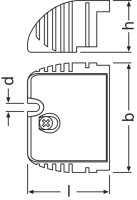 LEDVANCE OPTOTRONIC Cable Clamp F-STYLE