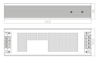 DRIVER NARROW TC 24V 300W IP20