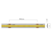 XSOLIS IP20 24V 8W/m 5m 256LED/m 6000K