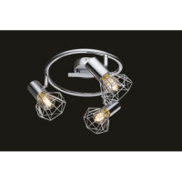Stropní svítidlo XARA I chrom 3xE14, max. 40W 230V GLOBO 54802-3