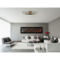 Stropní svítidlo KENDRA černá LED 18W 230V, 1300lm, 3000K GLOBO 67276-18