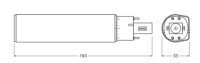 DULUX LED D/E HF &amp; AC MAINS V 10W 865 G24Q-3 LEDVANCE 4099854501630