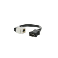 Zásuvka HDMI (keystone s kabelem), bílá, 0229/32-500 ABB 2CKA000230A0495