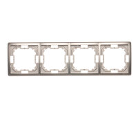 Rámeček 4-násobný, Satén KONTAKT SIMON BMR4/29